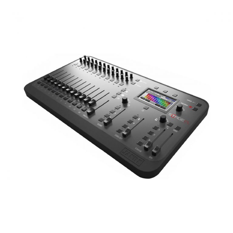 lighting console and provideoplayer